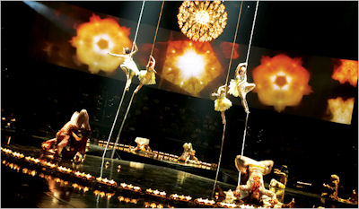 Love - The Beatles inspired spectacle from Cirque du Soleil